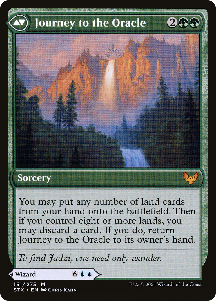 Image of Jadzi, Oracle of Arcavios (STX-151) - Strixhaven: School of Mages Foil