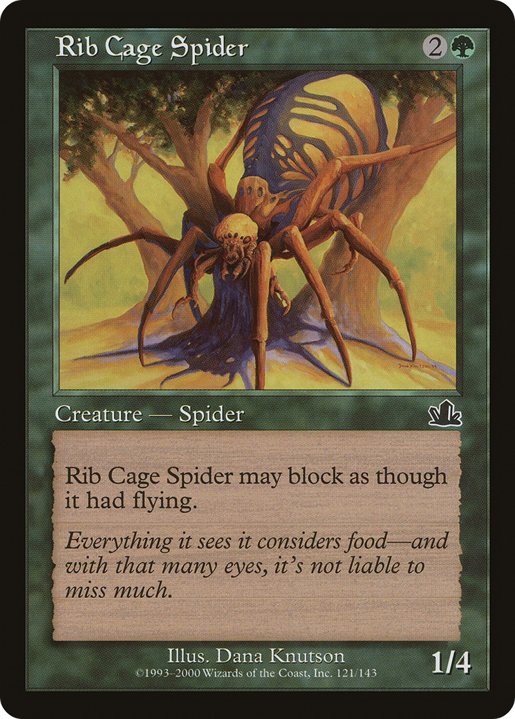Image of Rib Cage Spider (PCY-121) - Prophecy Foil