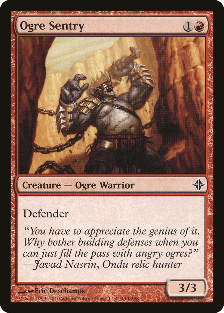Image of Ogre Sentry (ROE-159) - Rise of the Eldrazi