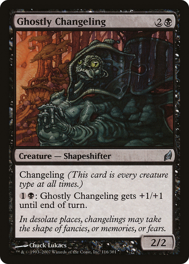 Image of Ghostly Changeling (LRW-116) - Lorwyn