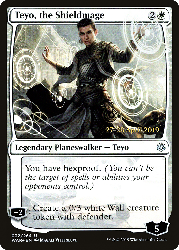 Image of Teyo, the Shieldmage (PRE-032) - War of the Spark Promos Foil