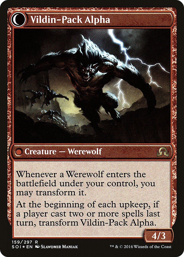 Image of Geier Reach Bandit (PRE-159) - Shadows over Innistrad Promos: (Double Faced Transform) Foil