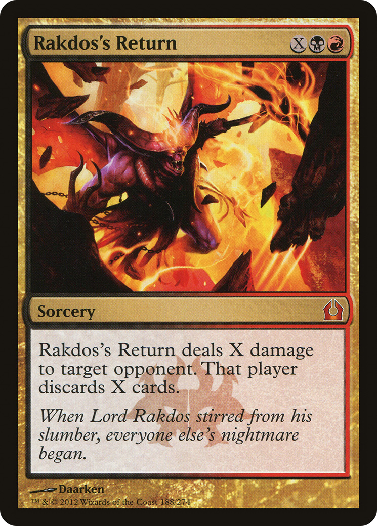 Image of Rakdos's Return (RTR-188) - Return to Ravnica