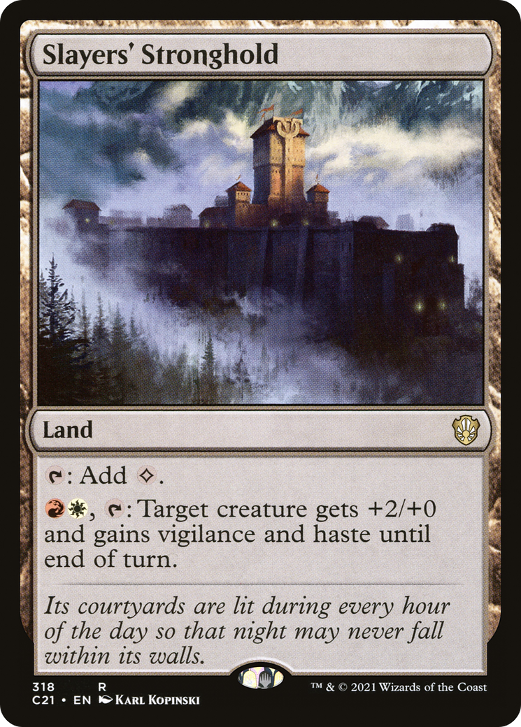 Image of Slayers' Stronghold (C21-318) - Commander 2021