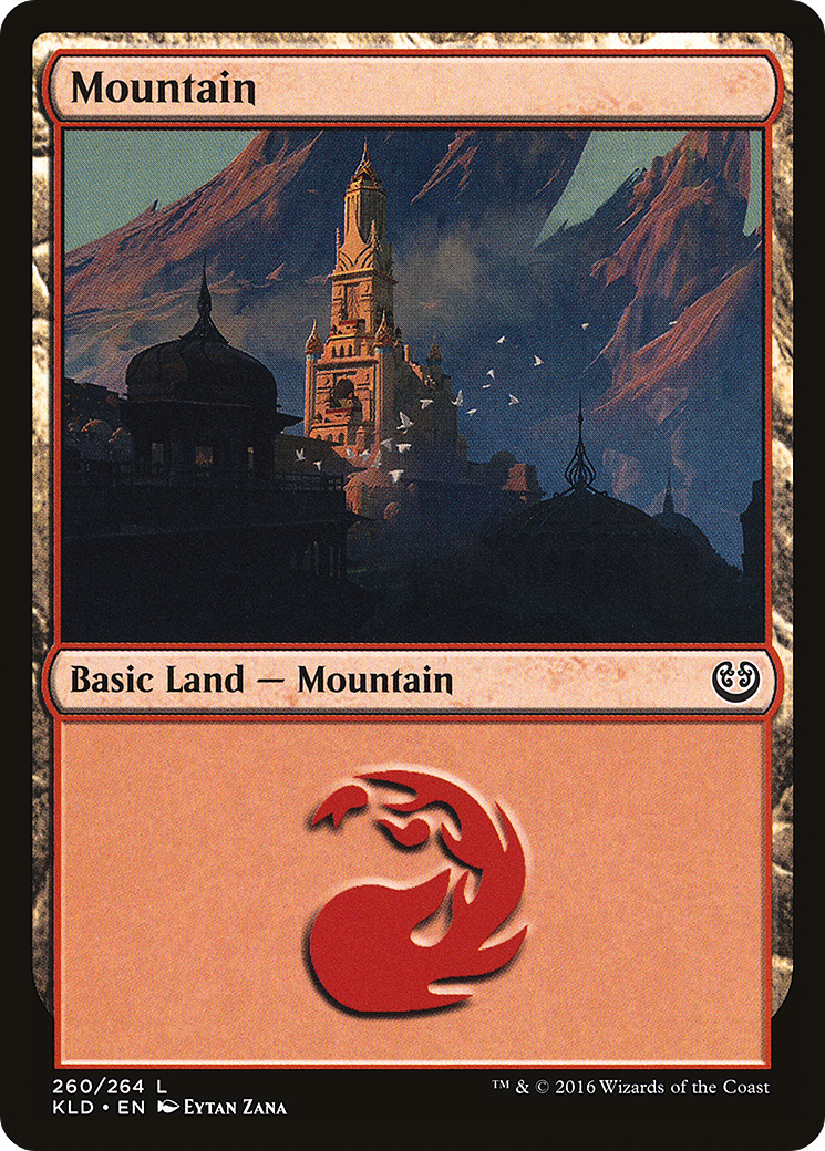 Image of Mountain (260) (KLD-260) - Kaladesh Foil