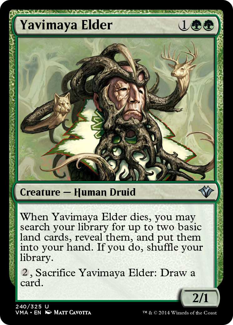 Image of Yavimaya Elder (VMA-240) - Vintage Masters