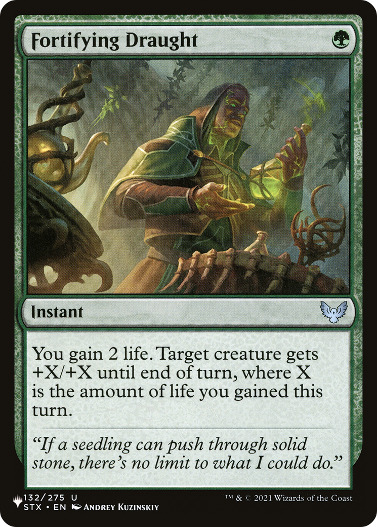 Image of Fortifying Draught (LIST-STX-132) - The List