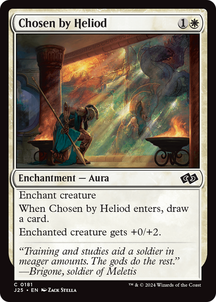Image of Chosen by Heliod (J25-181) - Foundations Jumpstart
