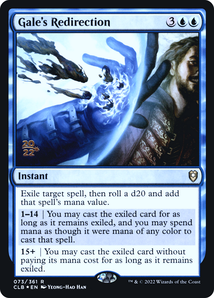 Image of Gale's Redirection (PRE-073) - Battle for Baldur's Gate Promos Foil