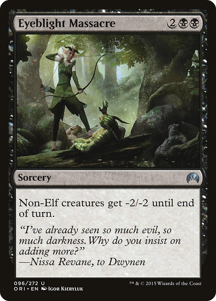 Image of Eyeblight Massacre (ORI-096) - Magic Origins