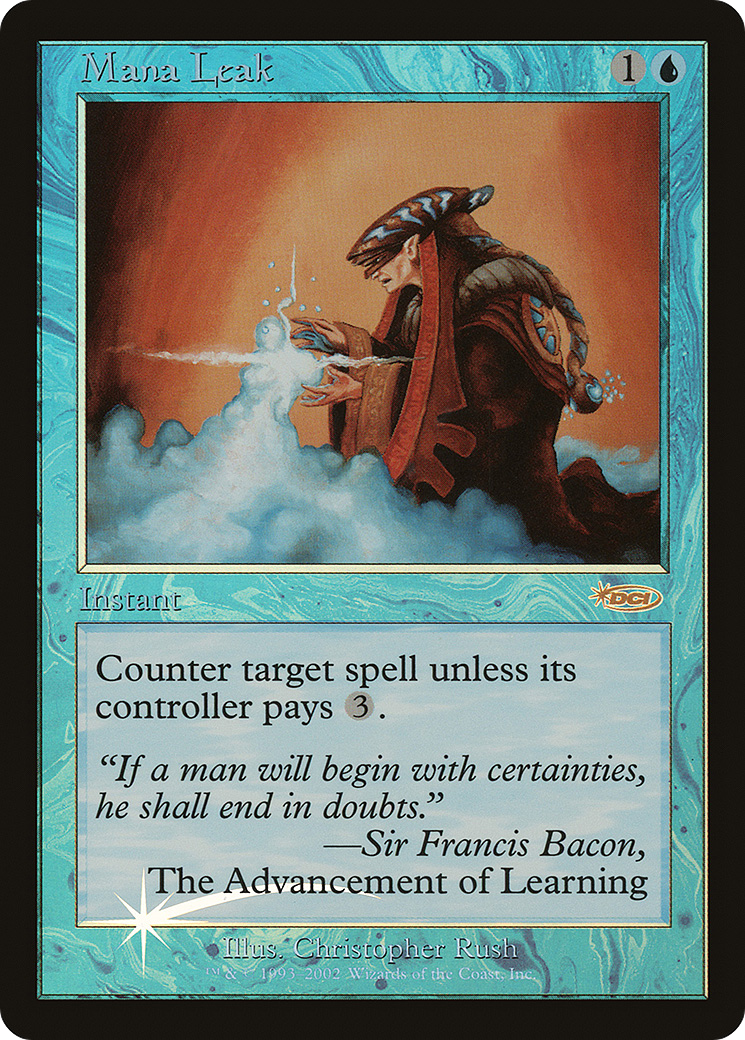 Image of Mana Leak (ARENA-) - Arena League 2002 Foil