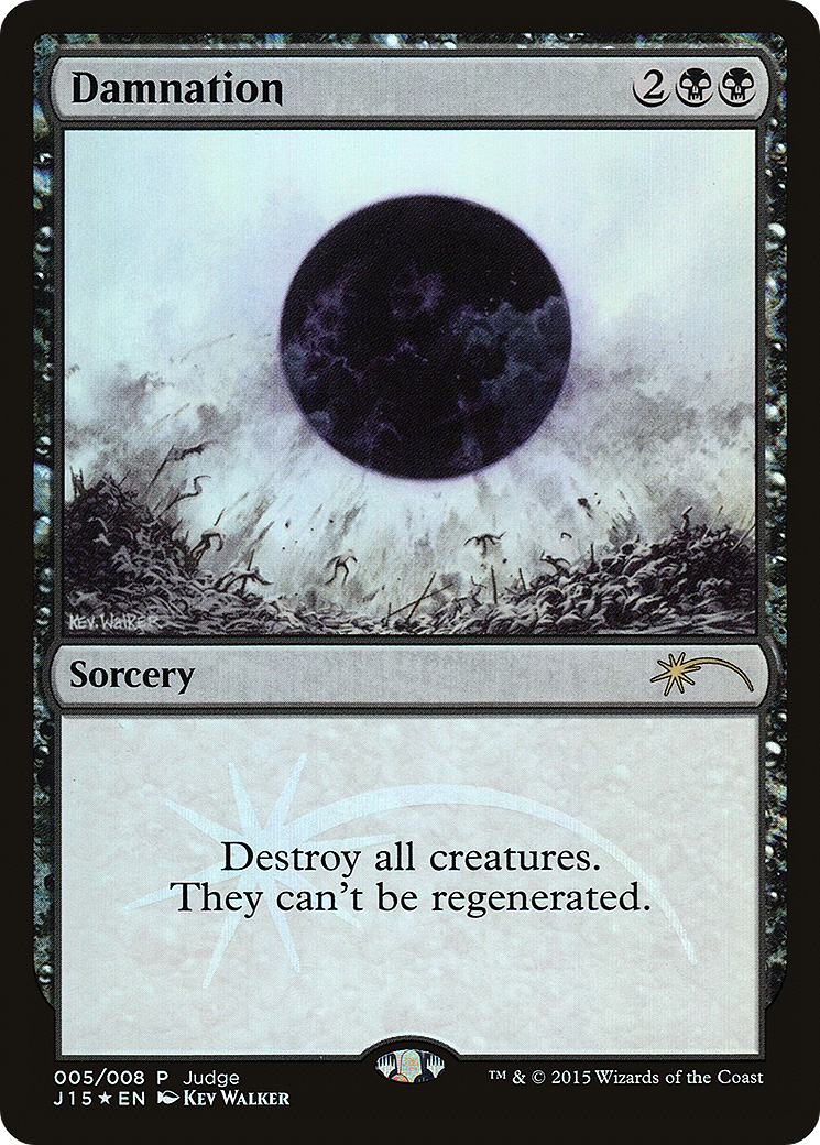 Image of Damnation (JDG-005) - Judge Gift Cards 2015 Foil