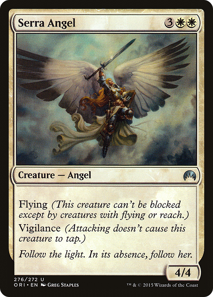 Image of Serra Angel (ORI-276) - Magic Origins