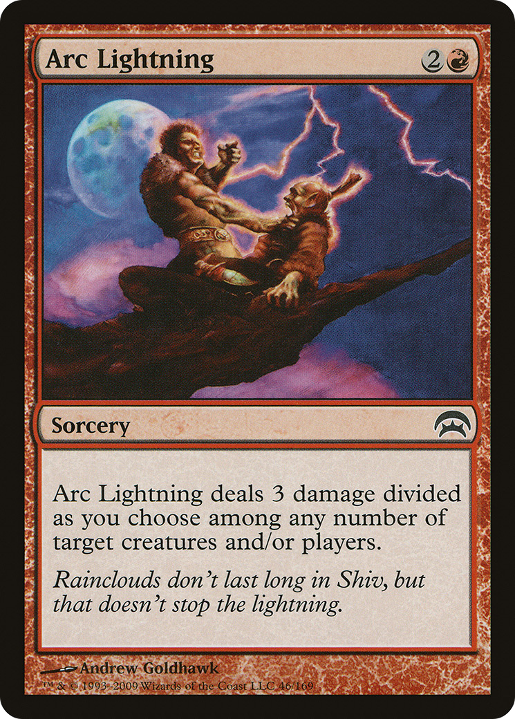 Image of Arc Lightning (HOP-046) - Planechase