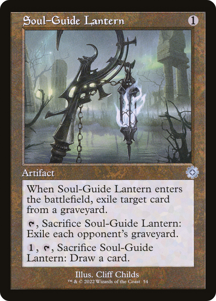 Image of Soul-Guide Lantern (BRR-054) - The Brothers' War Retro Artifacts Foil