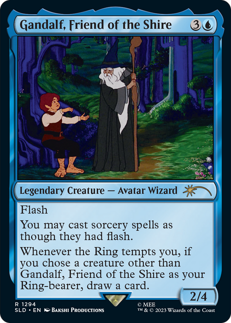 Image of Gandalf, Friend of the Shire (SLD-1294) - Secret Lair Drop Foil