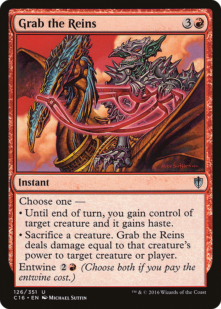 Image of Grab the Reins (C16-126) - Commander 2016