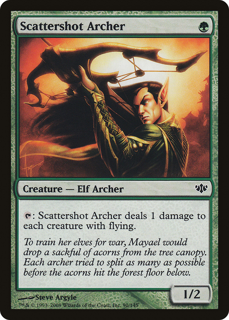 Image of Scattershot Archer (CON-090) - Conflux Foil