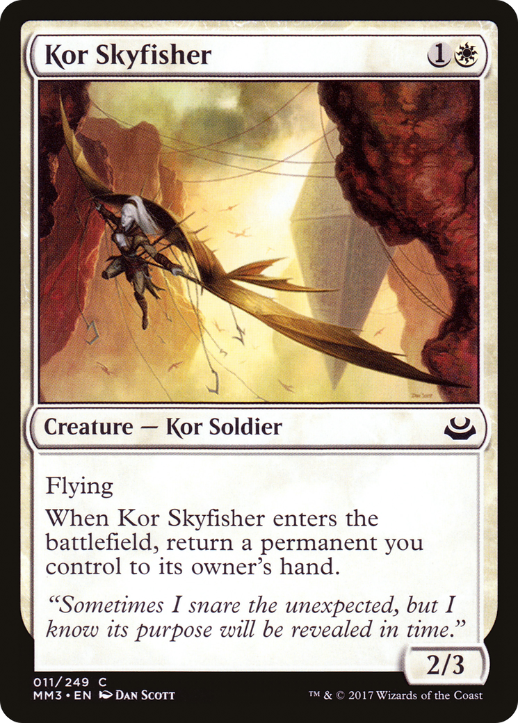 Image of Kor Skyfisher (MM3-011) - Modern Masters 2017