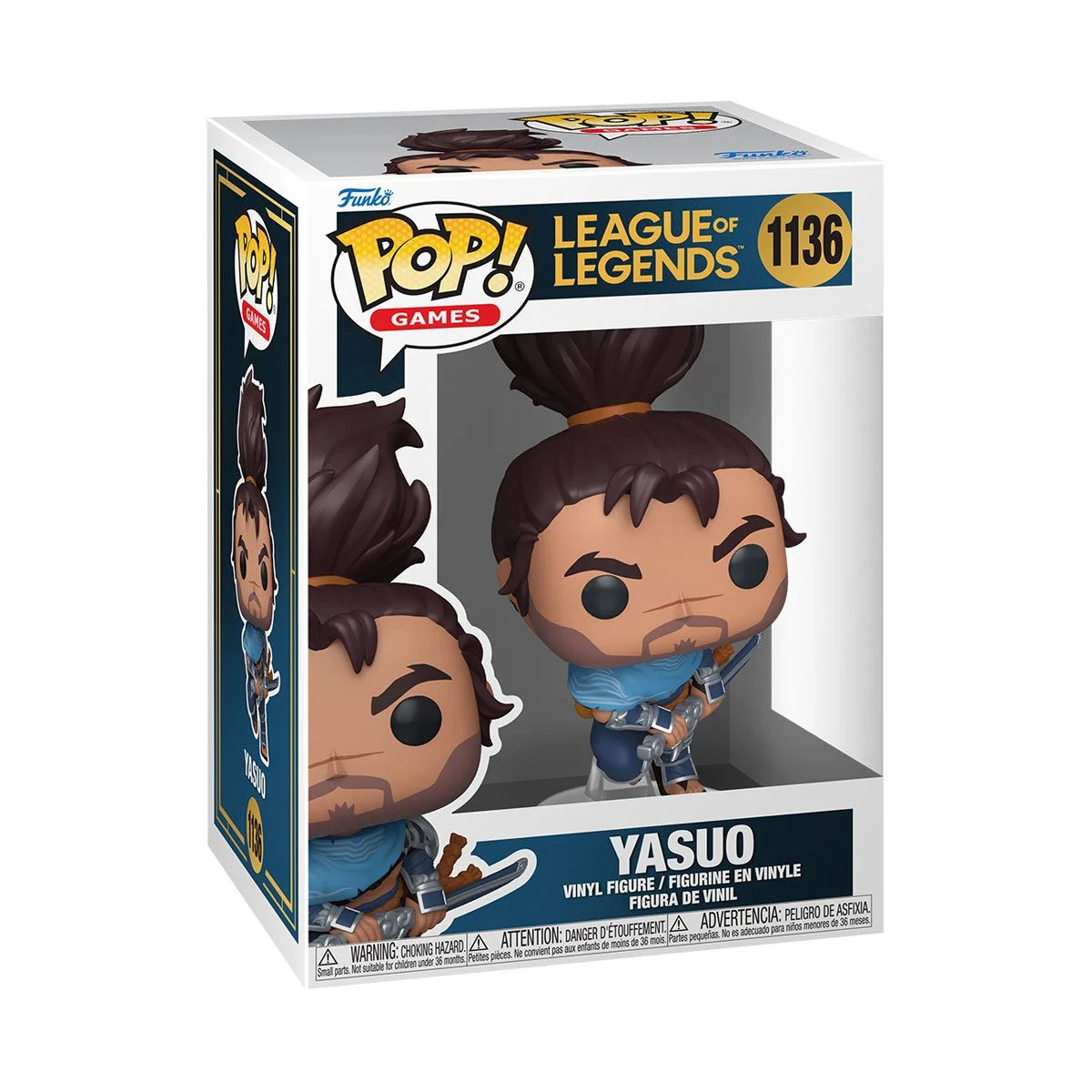 Image of League of Legends Yasuo Funko Pop! Vinyl Figure #1136