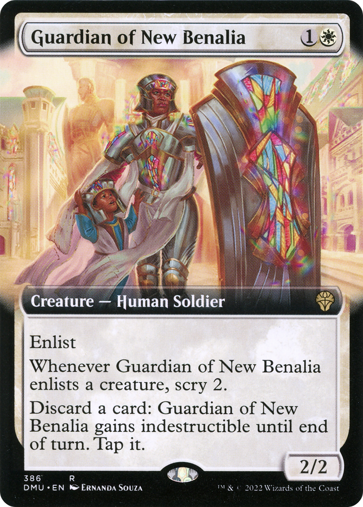 Image of Guardian of New Benalia (Extended Art) (DMU-386) - Dominaria United: (Extended Art)
