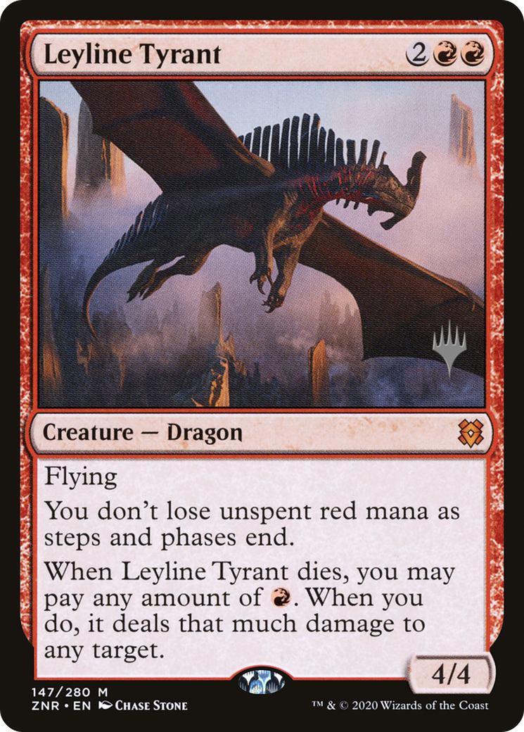 Image of Leyline Tyrant (PPZNR-147) - Zendikar Rising Promos