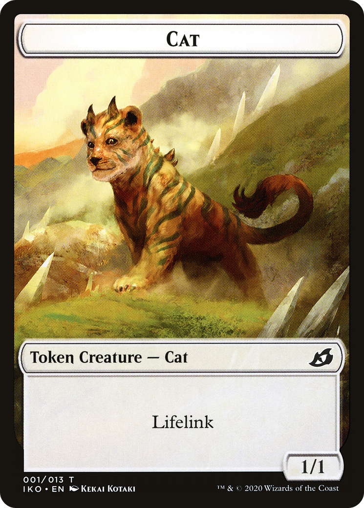 Image of Cat (TIKO-001) - Ikoria: Lair of Behemoths Tokens
