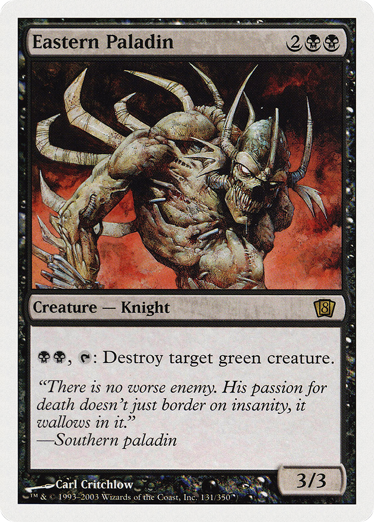Image of Eastern Paladin (8ED-131) - 8th Edition Foil