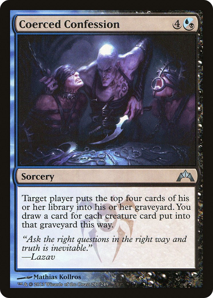 Image of Coerced Confession (GTC-217) - Gatecrash