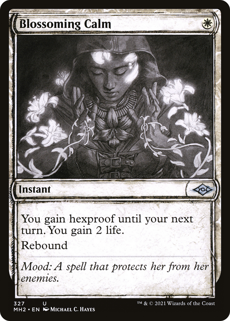 Image of Blossoming Calm (Showcase) (MH2-327) - Modern Horizons 2: (Showcase) Foil