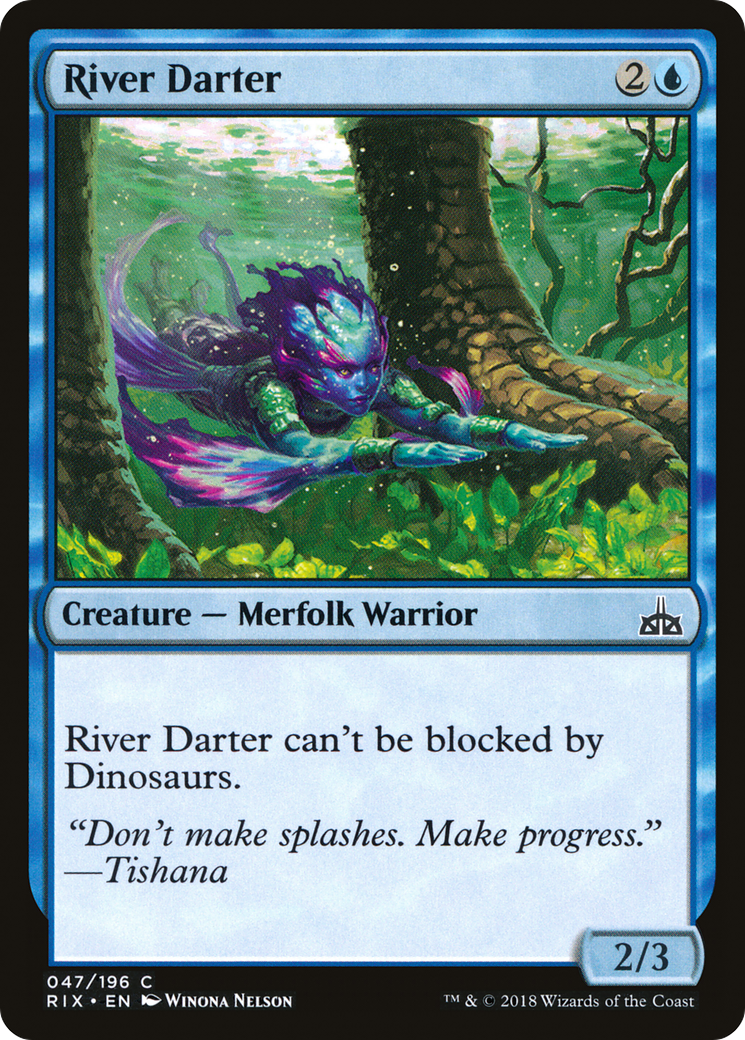 Image of River Darter (RIX-047) - Rivals of Ixalan