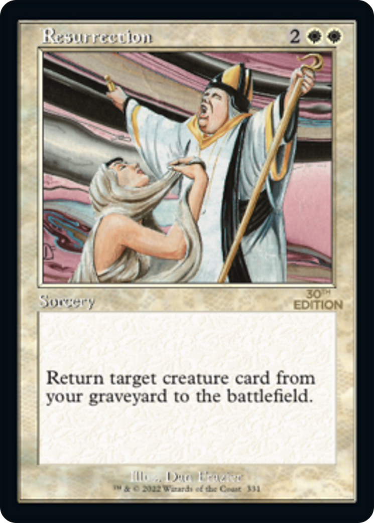 Image of Resurrection (Retro Frame) (30A-331) - 30th Anniversary Edition