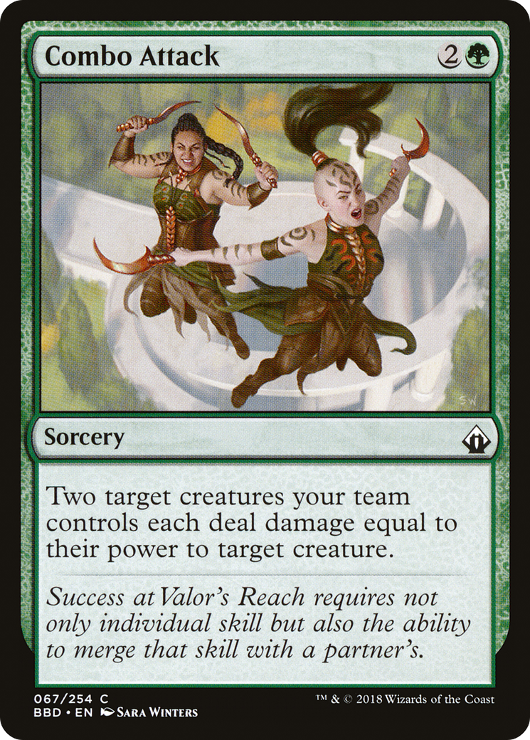 Image of Combo Attack (BBD-067) - Battlebond Foil