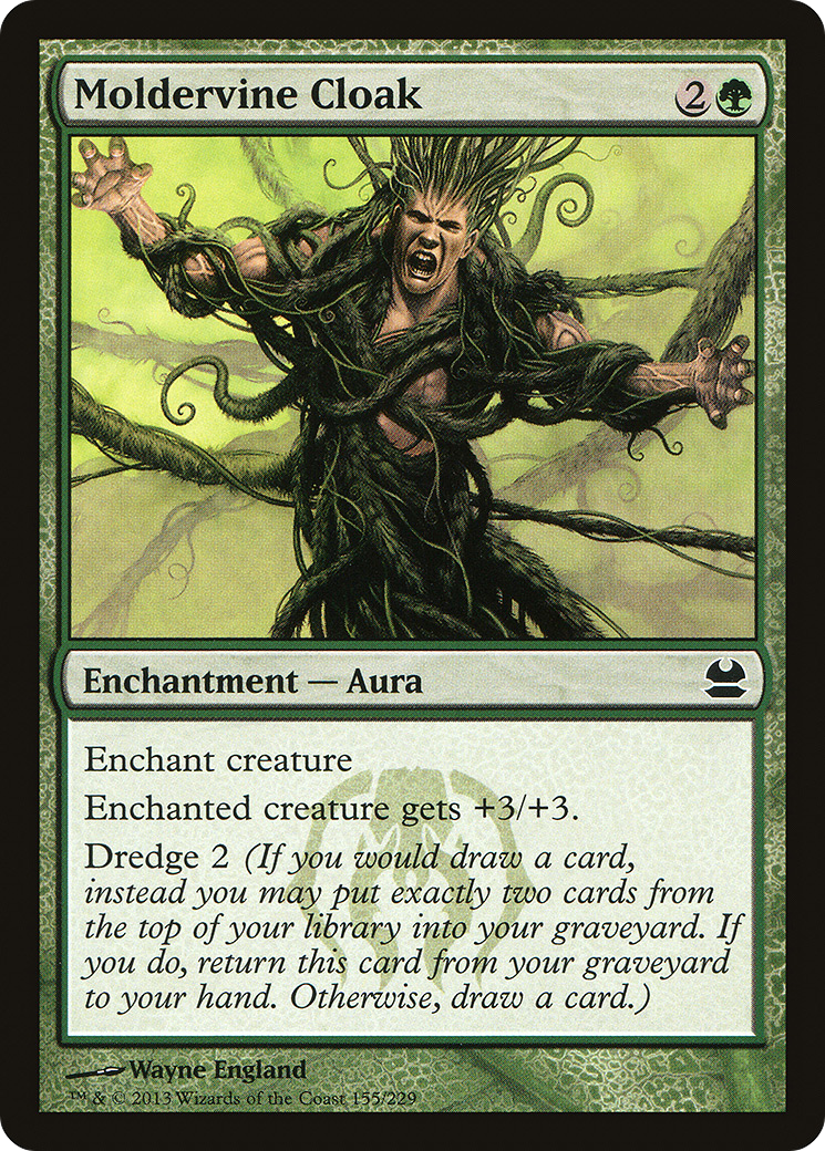 Image of Moldervine Cloak (MMA-155) - Modern Masters Foil