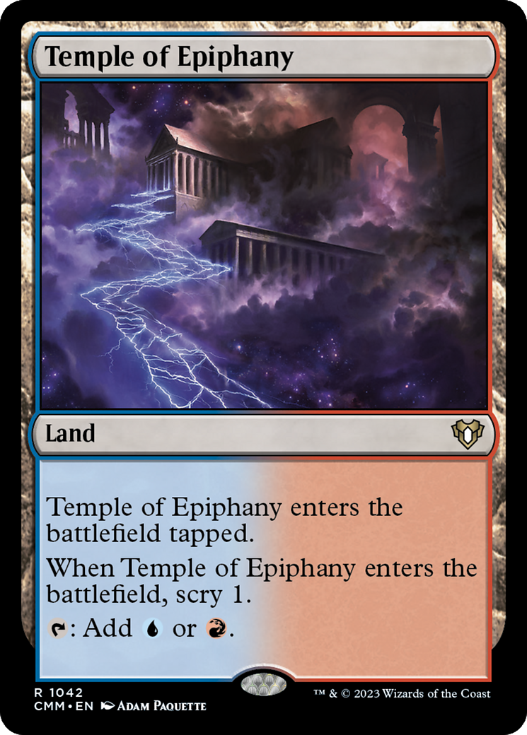Image of Temple of Epiphany (CMM-1042) - Commander Masters