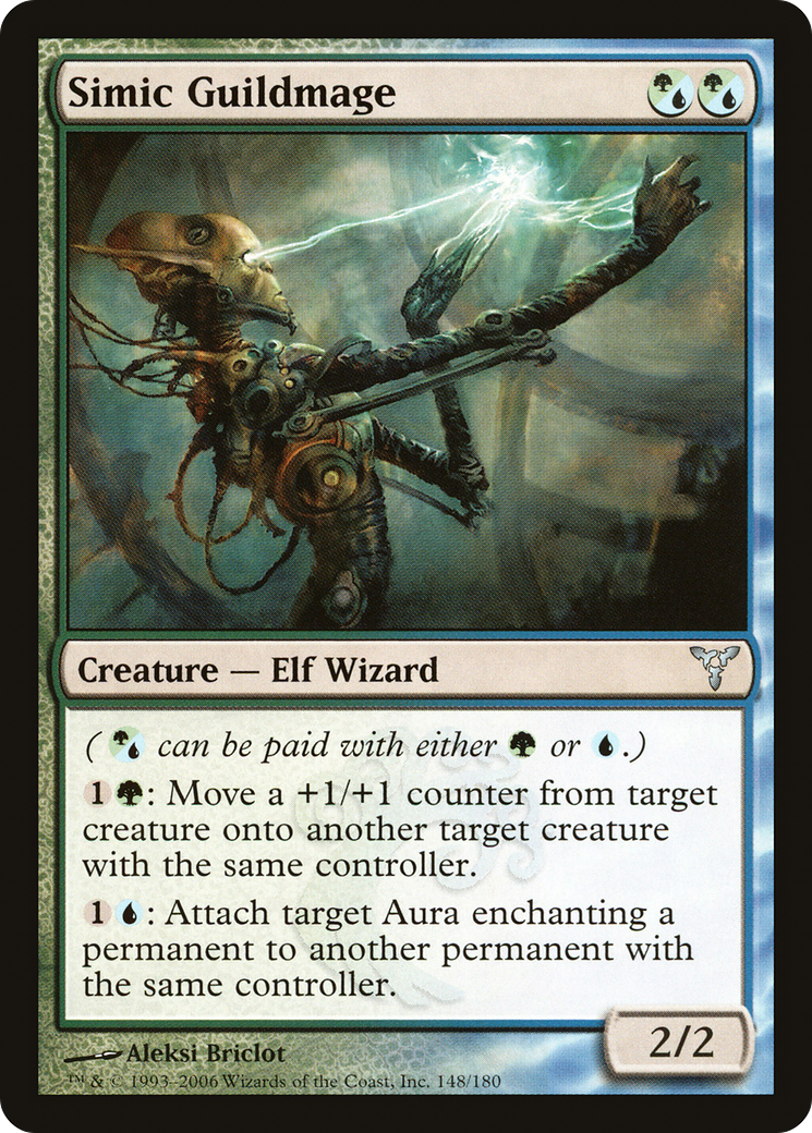 Image of Simic Guildmage (DIS-148) - Dissension