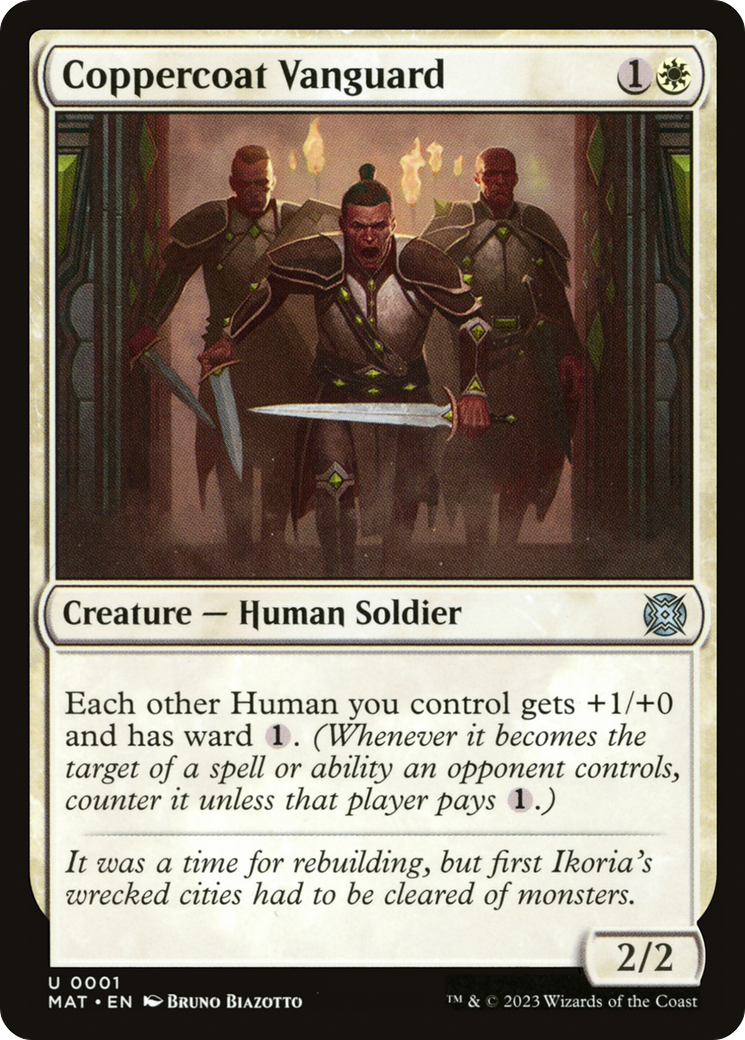 Image of Coppercoat Vanguard (MAT-001) - March of the Machine: The Aftermath