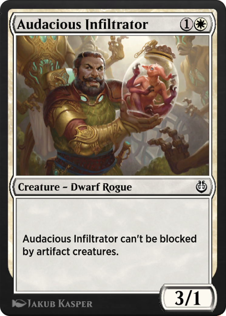 Image of Audacious Infiltrator (KLR-008) - Kaladesh Remastered