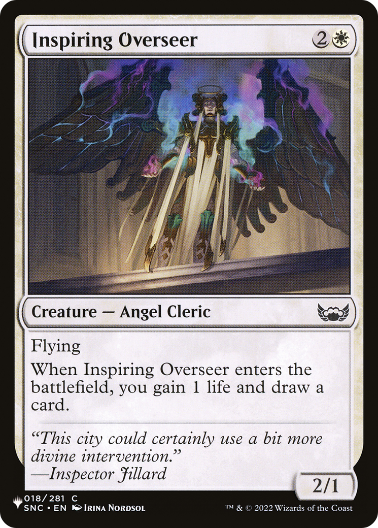 Image of Inspiring Overseer (LIST-SNC-18) - The List