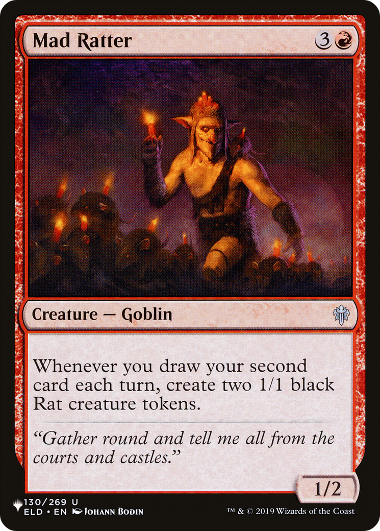 Image of Mad Ratter (LIST-ELD-130) - The List