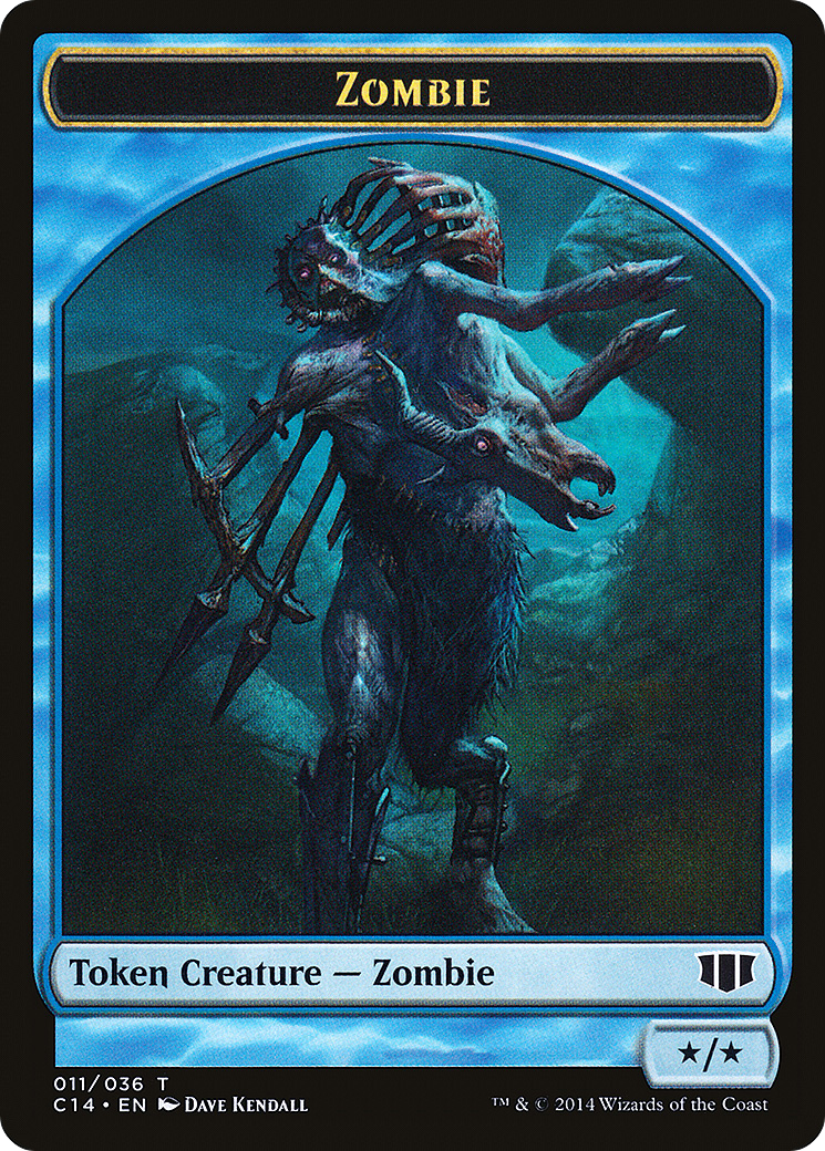 Image of Zombie (TC14-011) - Commander 2014 Tokens