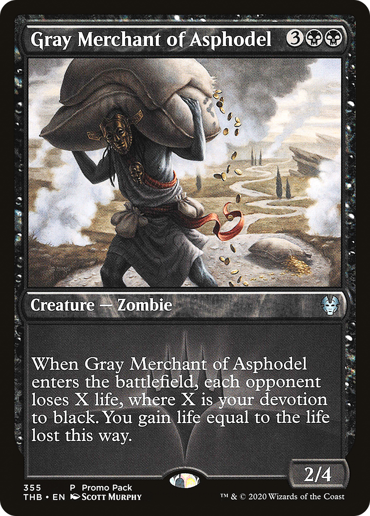 Image of Gray Merchant of Asphodel (PPTHB-355) - Theros Beyond Death