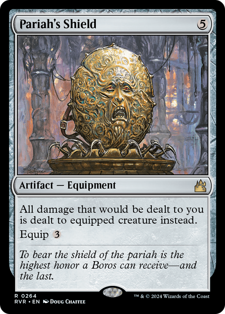 Image of Pariah's Shield (RVR-264) - Ravnica Remastered Foil
