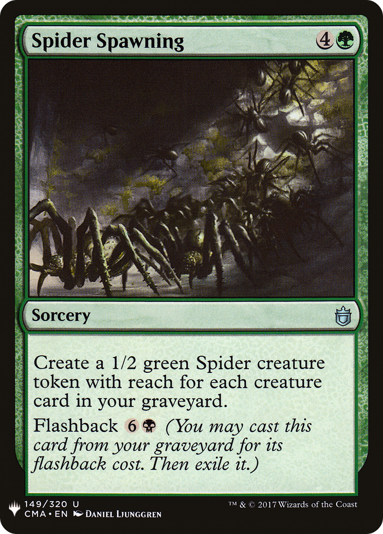Image of Spider Spawning (LIST-CMA-149) - The List