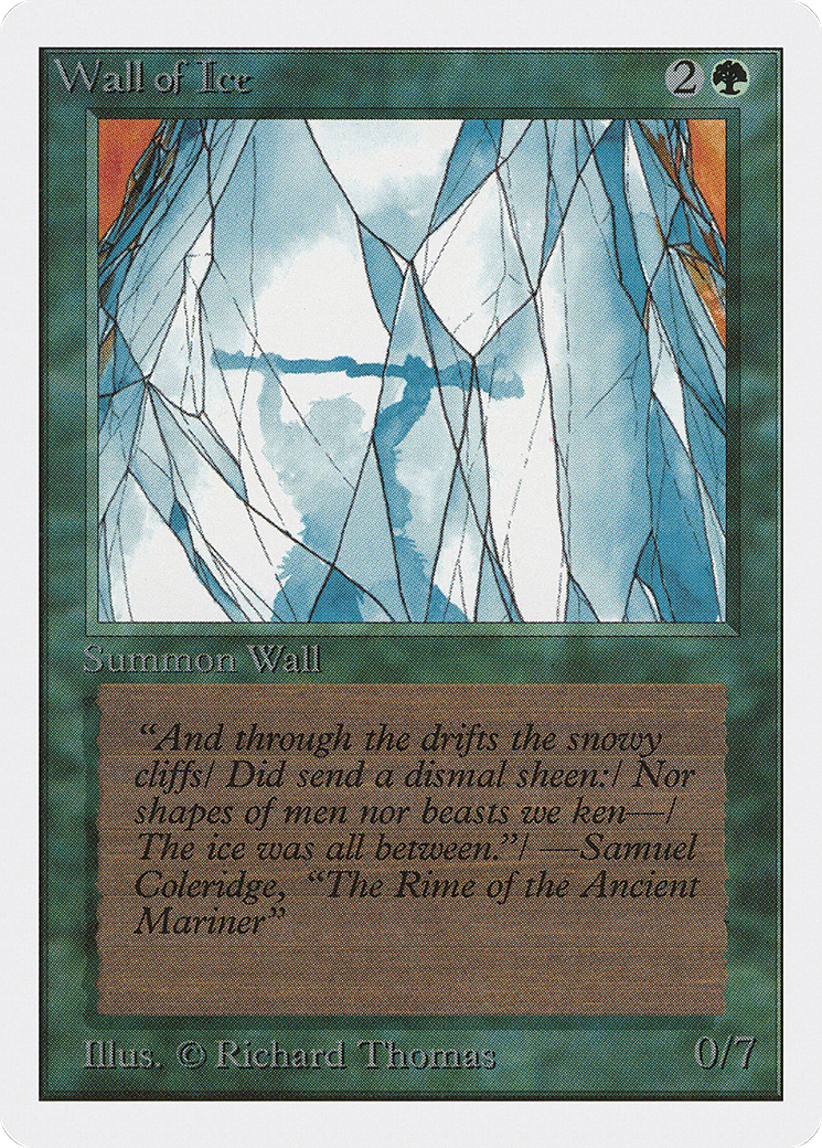 Image of Wall of Ice (2ED-) - Unlimited Edition