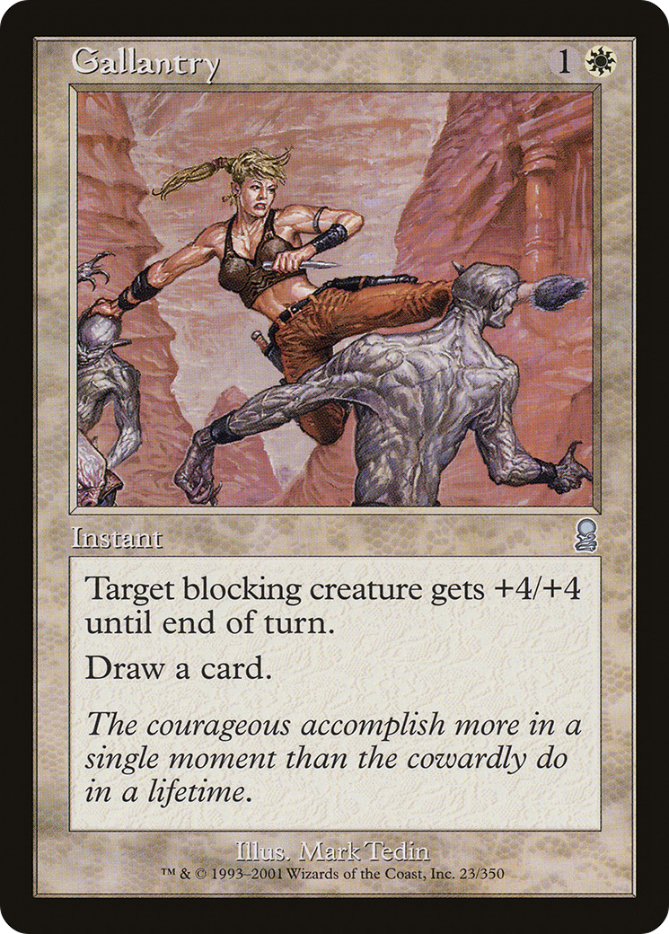 Image of Gallantry (ODY-023) - Odyssey Foil