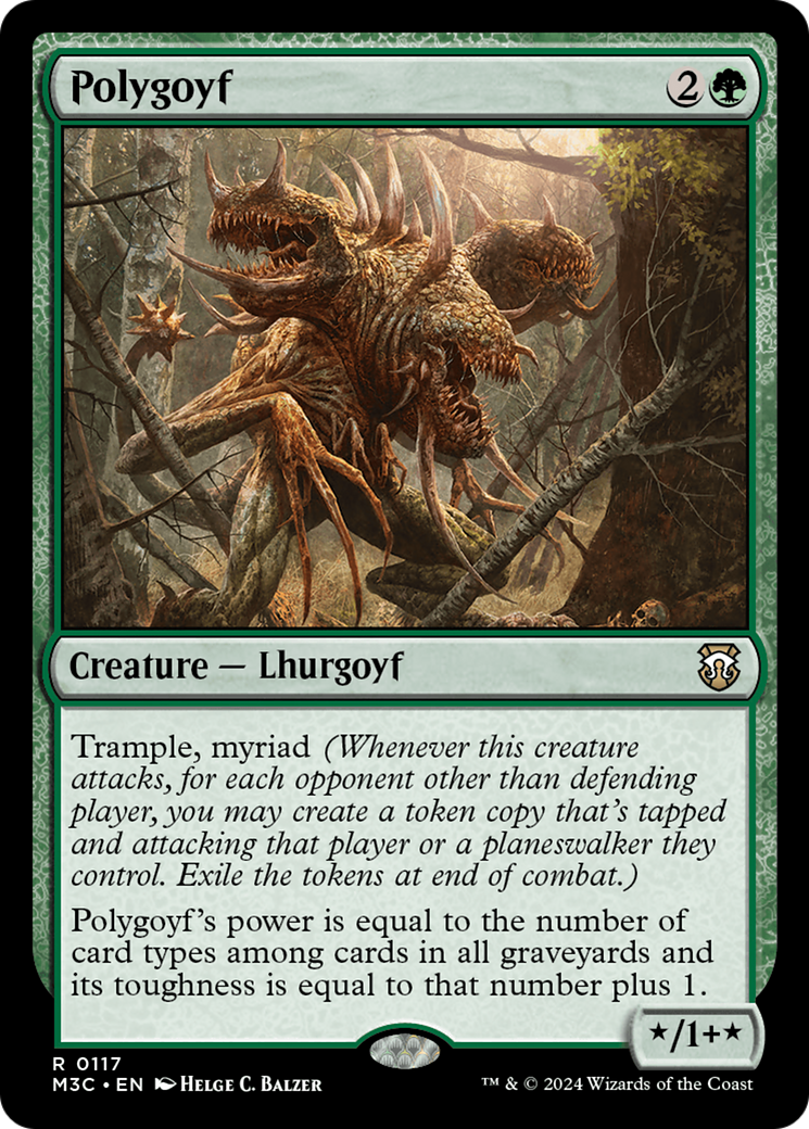 Image of Polygoyf (M3C-117) - Modern Horizons 3 Commander