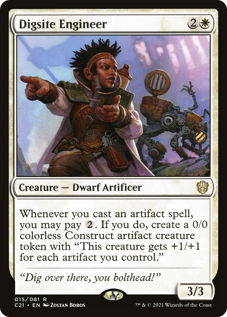 Image of Digsite Engineer (C21-015) - Commander 2021
