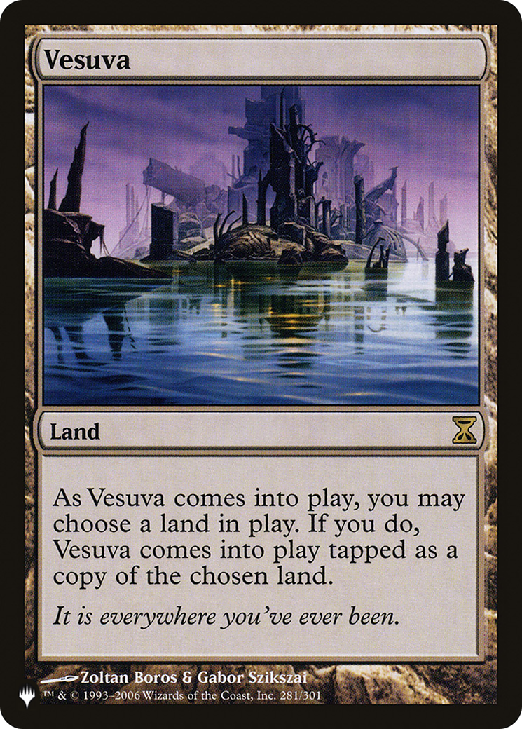 Image of Vesuva (LIST-281/301) - The List