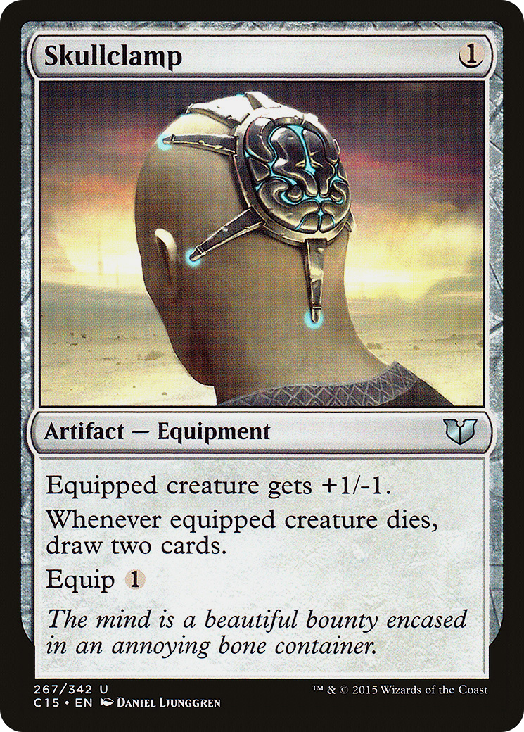 Image of Skullclamp (C15-267) - Commander 2015